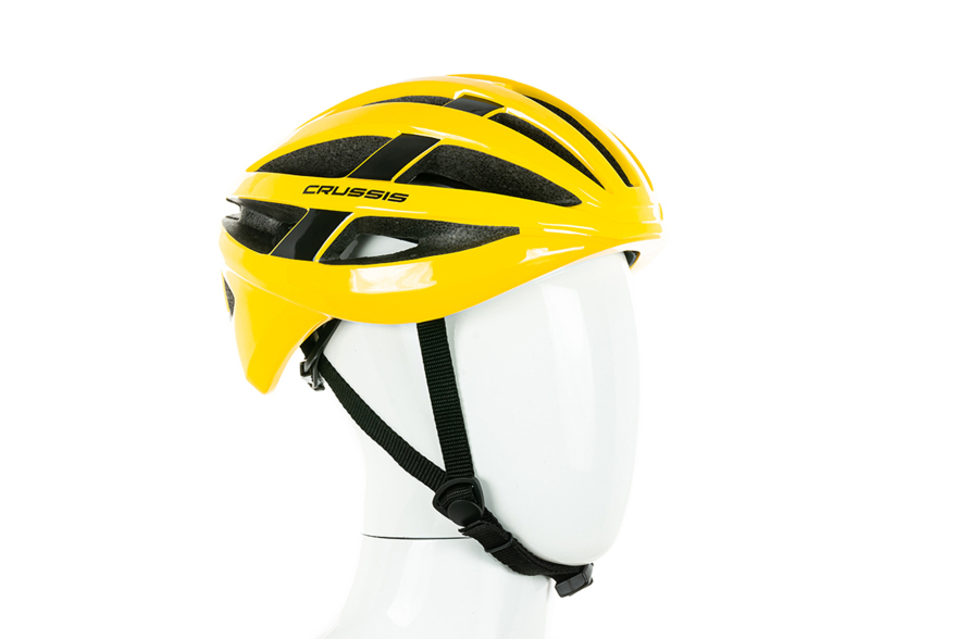 Bike helmet CRUSSIS 03011 - yellow